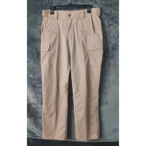 5.11 Tactical Stryke Men's Size 32 X 31" Rip Stop Regular Fit Cargo Khaki Pants